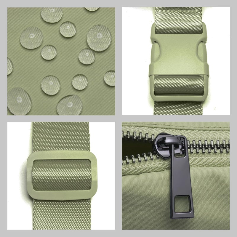 Gitus Belt Bag for Women Fanny Pack Crossbody Bags for Women Fashion Waist Packs with Adjustable Strap Gifts for Teenage Girls Women Men (khaki Green) - Image 4